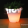 Glow LED small plant pot|Glow Illuminated LED small plant pot