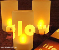 Glow LED Realistic Flickering Candle|Glow LED realistic flickering candle tea light with holder