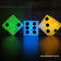 Glow Deluxe Dice Night Light|Glow Deluxe Battery Operated Dice Night Light