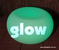 Glow LED Bubble Table|Glow Illuminated LED Bubble Table