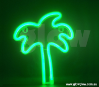 Glow Neon Coconut Tree Wall or Window Light|Glow Neon Coconut Tree Wall or Window USB or Battery Light