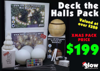 Glow Deck the Halls Gift Pack Box|Glow Deck the Halls Gift Pack Box Valued at over $320