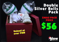 Glow Double Silver Bells Gift Pack Box|Glow Double Silver Bells Gift Pack Box Valued at over $100