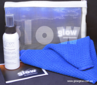 Glow Glass Cleaning Pack|Glow Glass Cleaning Pack with glass microfibre cloth