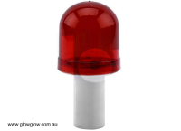 Glow LED Safety Light|Glow Battery Opperated LED Flashing Red Safety Light