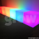 Glow LED Illuminated Cube |Glow Illuminated LED Cube Seat Table Remote Control
