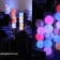 Glow LED waterproof sphere ball 8cm Table Centrepieces|Glow Illuminated LED waterproof sphere ball 8cm Table Centrepieces