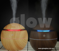 Glow LED Air Humidifier Night Light|Glow LED colour changing portable USB essential oil diffuser humidifier