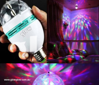 Glow LED Sound Activated Party Globe|Glow LED Sound Activated Multi Coloured Party Globe