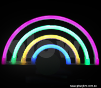 Glow Neon Rainbow Wall or Window Light|Glow Neon Rainbow Wall or Window USB or Battery Light