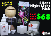 Glow Silent Night Light Gift Pack Box|Glow Silent Night Light Gift Pack Box Valued at over $120