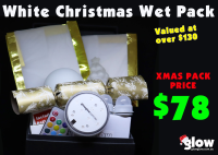 Glow White Christmas Wet Gift Pack Box|Glow White Christmas Wet Gift Pack Box Valued at over $130
