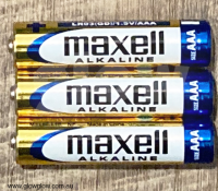 Maxell AAA batteries|Maxell 3-Pack AAA batteries 