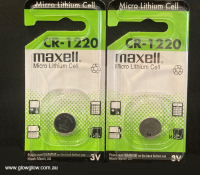 Maxell CR1220 Batteries|Maxell 2-Pack CR1220 Micro Lithium Cell Batteries 