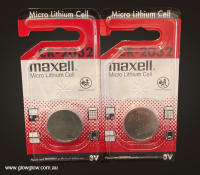 Maxell CR2032 Batteries|Maxell 2-Pack CR2032 3V Micro Lithium Batteries 