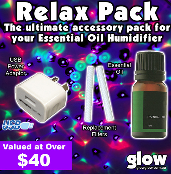 Glow Relax Pack is the ultimate accessory pack for your Humidifier Valued at Over $40